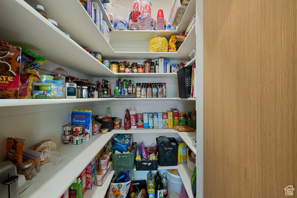 View of storage area