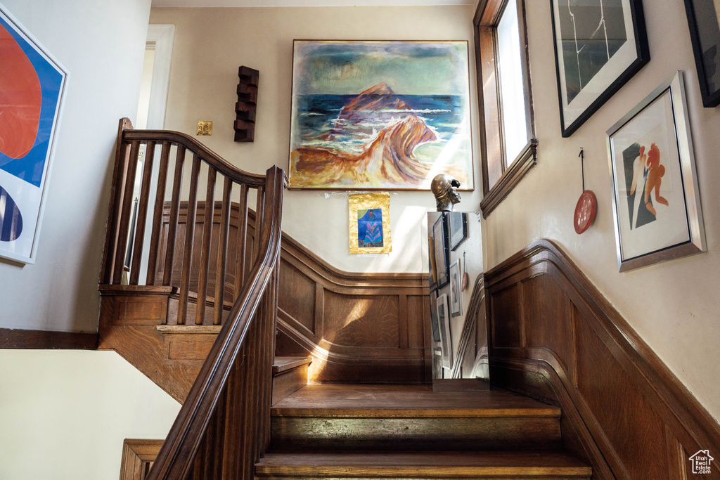 View of staircase
