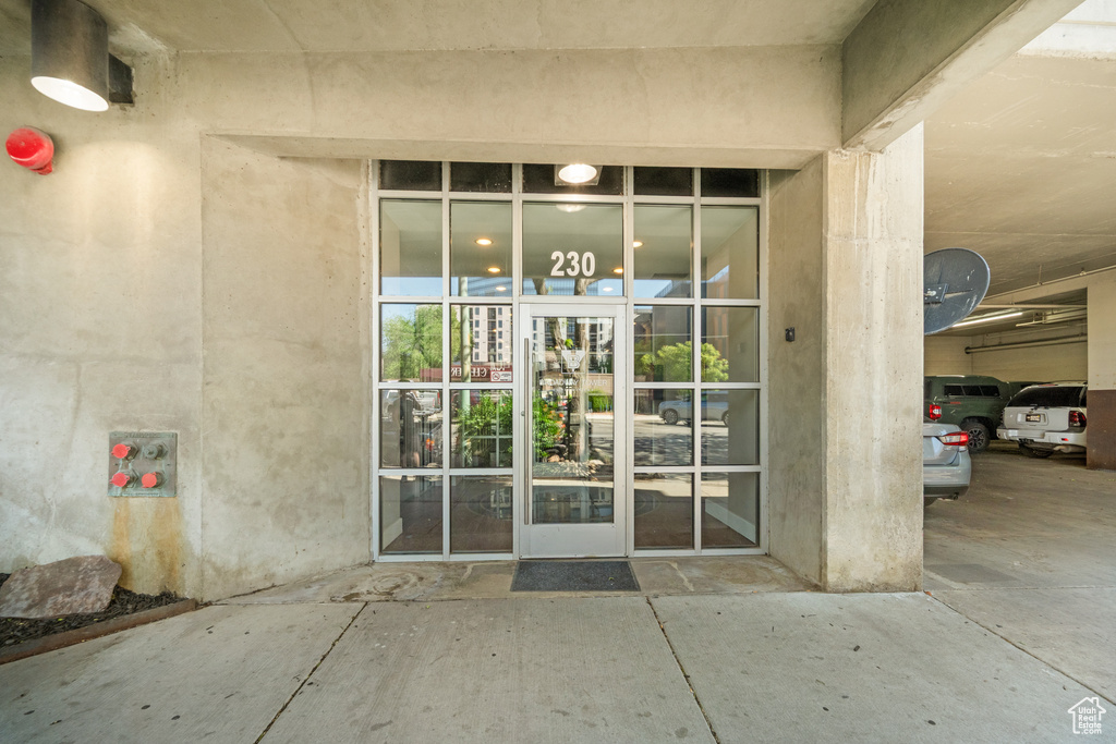 View of property entrance