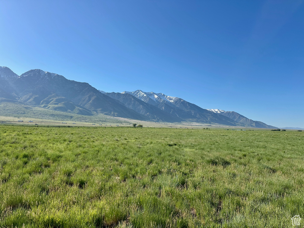 Mountain view featuring rural landscape