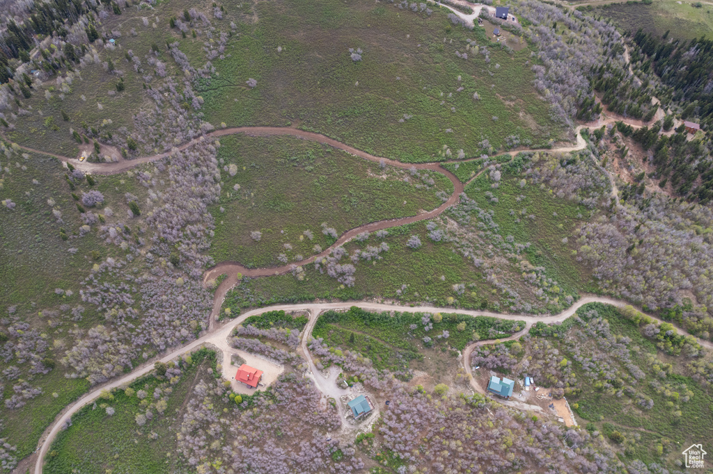 Aerial view of property and surrounding area