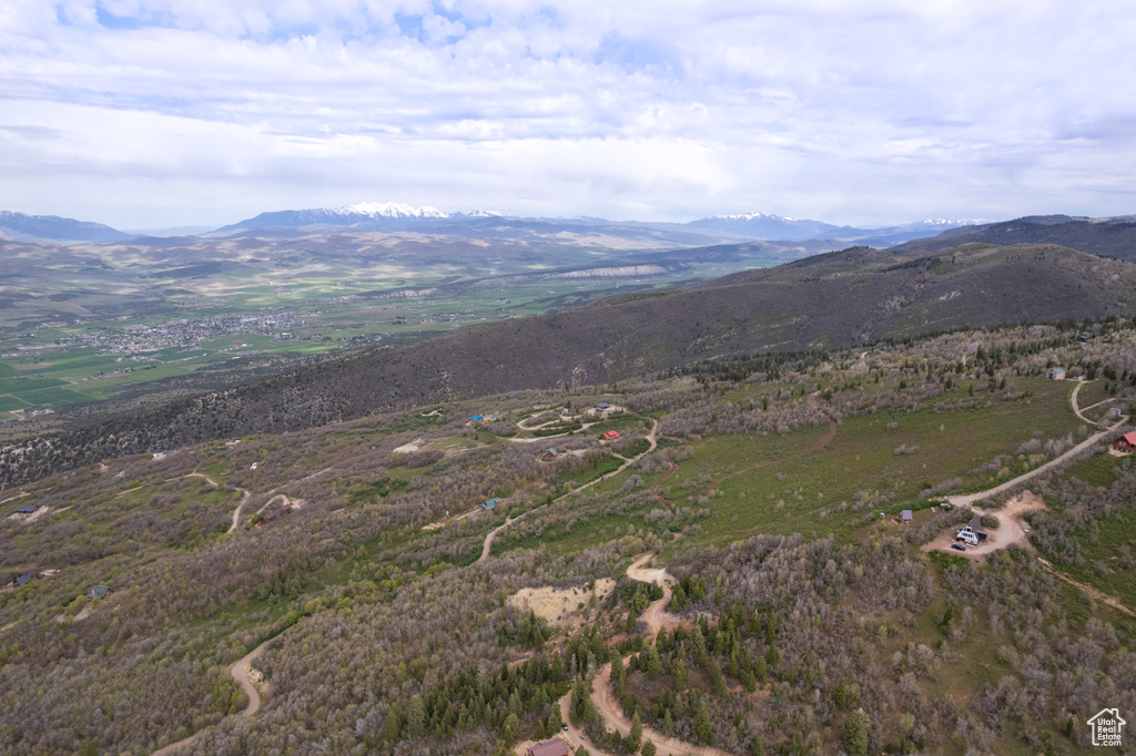 View of mountain backdrop