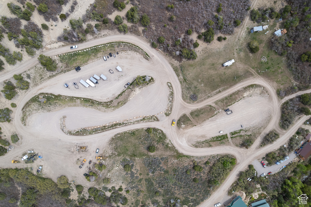 Aerial view of property and surrounding area