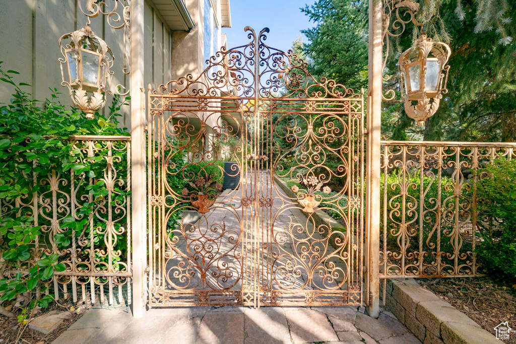 View of gate