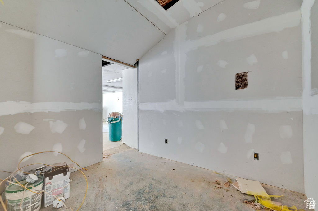 View of spare room