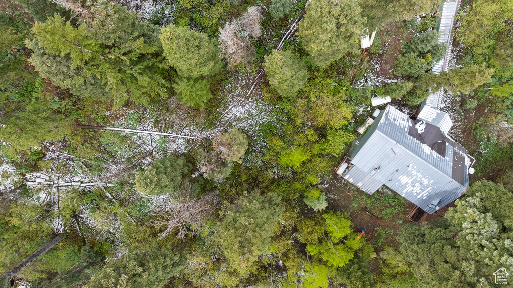 Aerial view of property's location