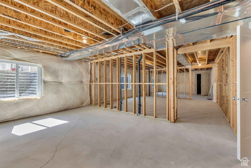 View of basement