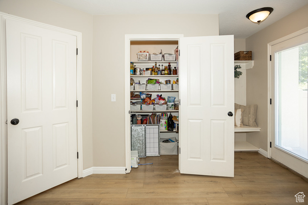 View of storage area