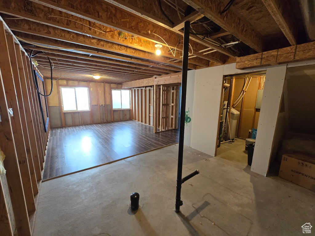 View of basement