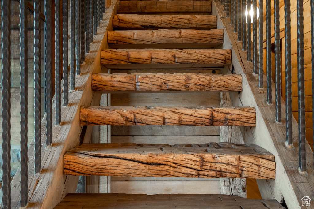 View of stairs