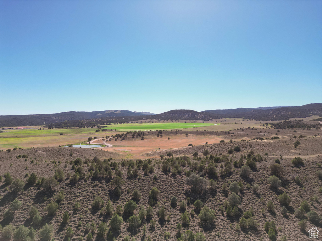View of mountain background
