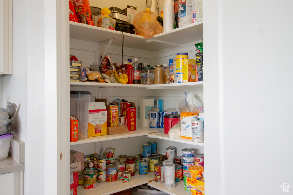 View of storage area