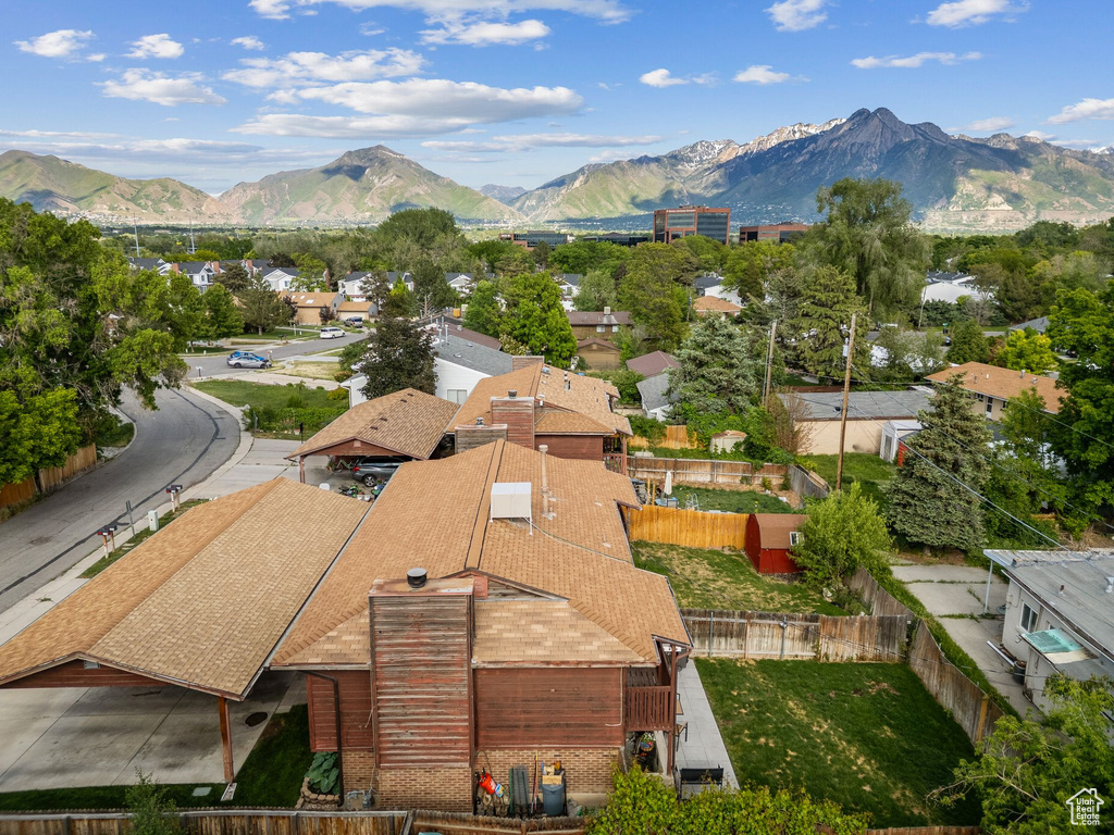View of mountain backdrop