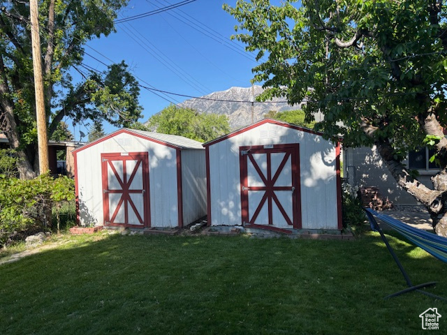 View of shed