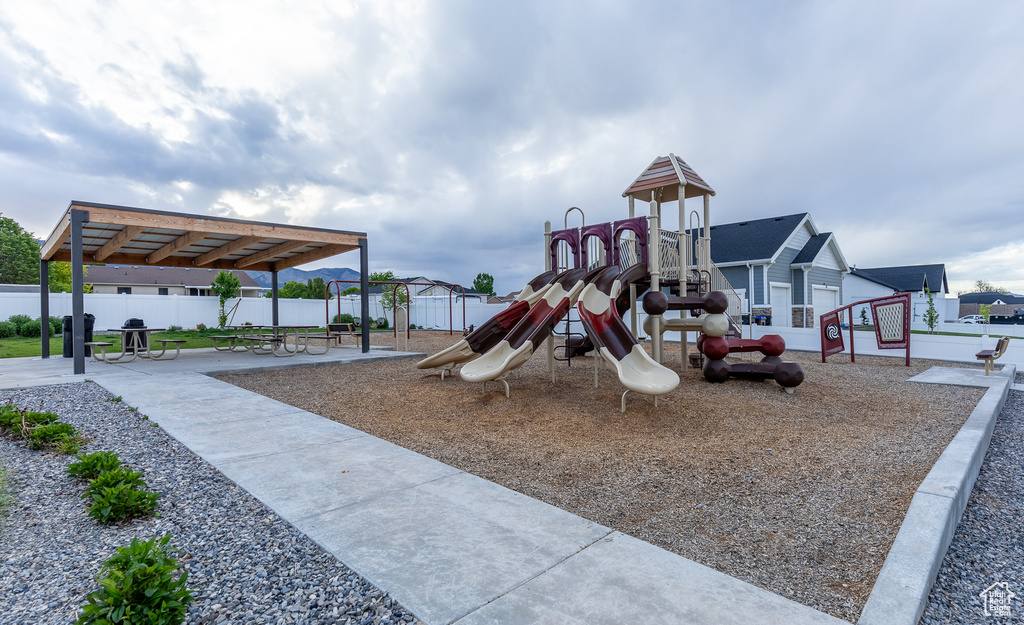 View of community playground