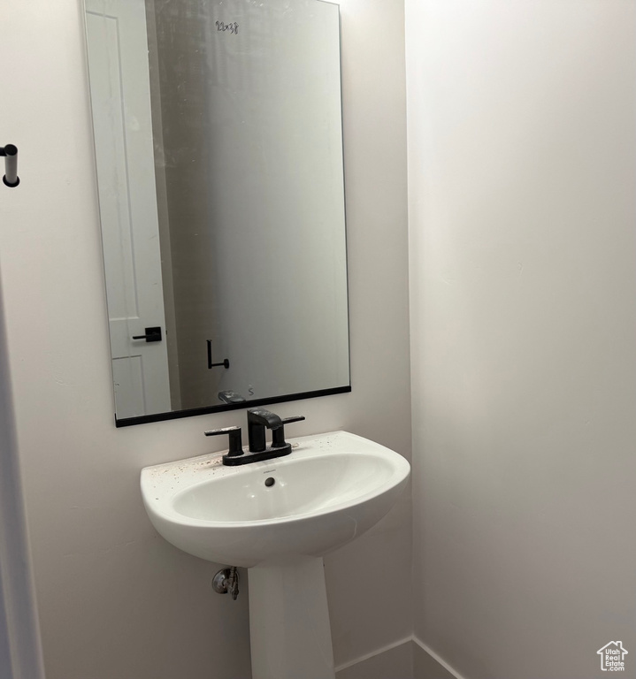 View of bathroom