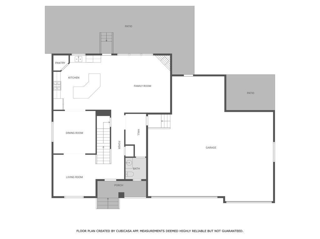 View of room layout