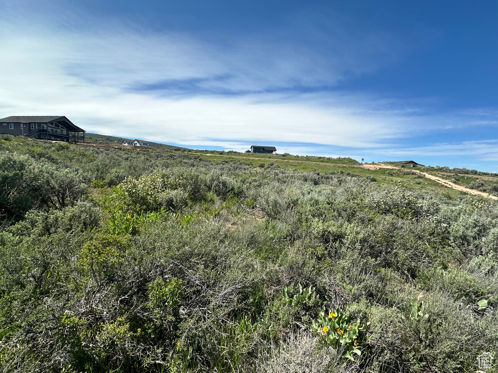 View of mountain backdrop
