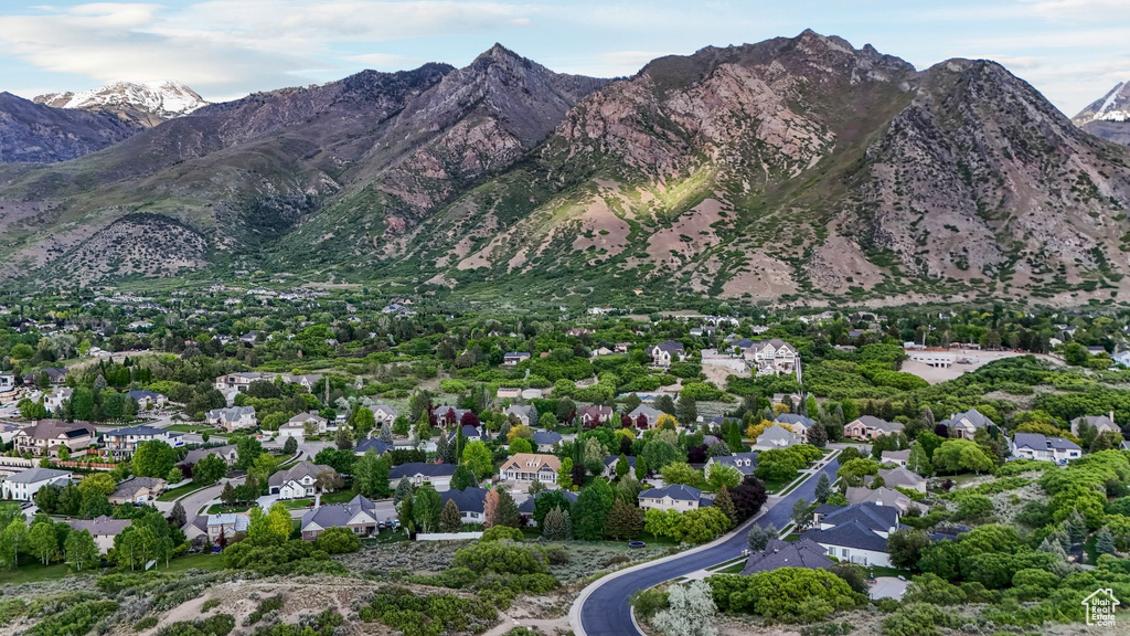 View of property location with a mountain backdrop