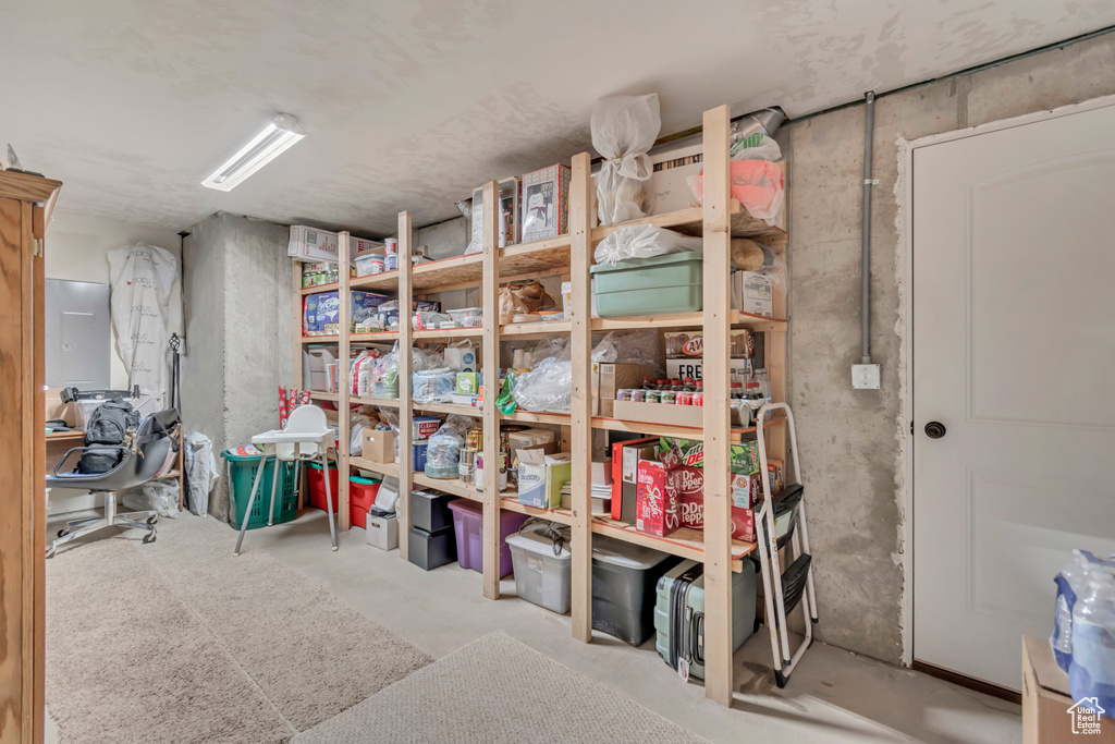 View of storage