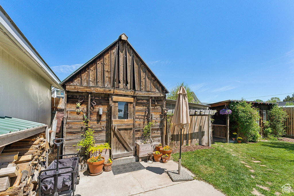 View of shed