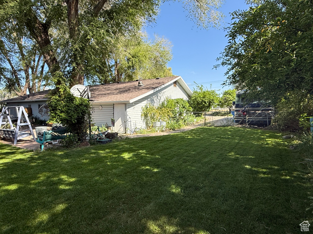 View of yard