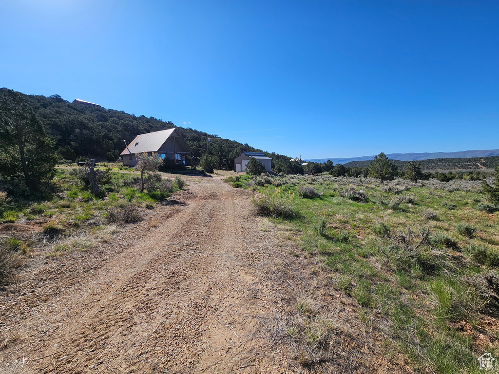 View of dirt / gravel road