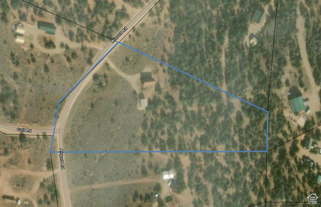 Map / location featuring property boundaries highlighted