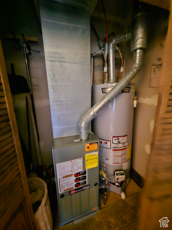 Utilities featuring water heater