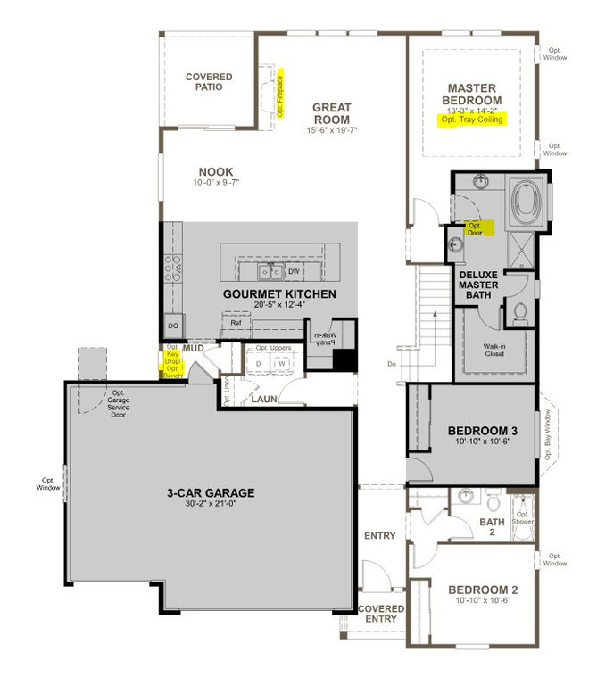 Room layout