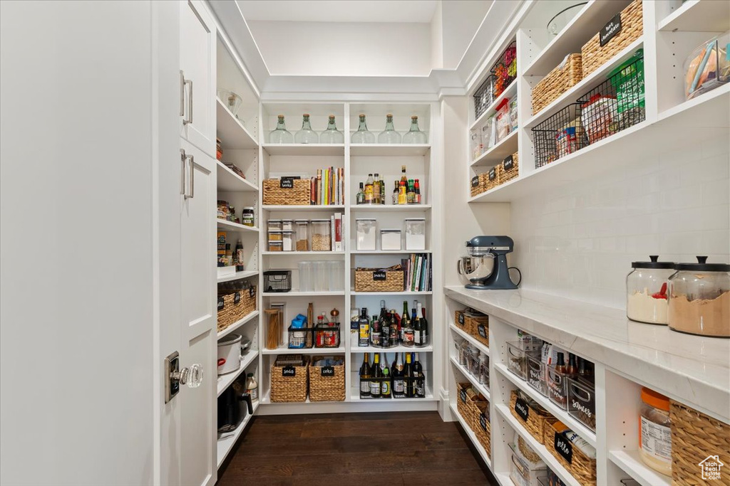 View of storage area