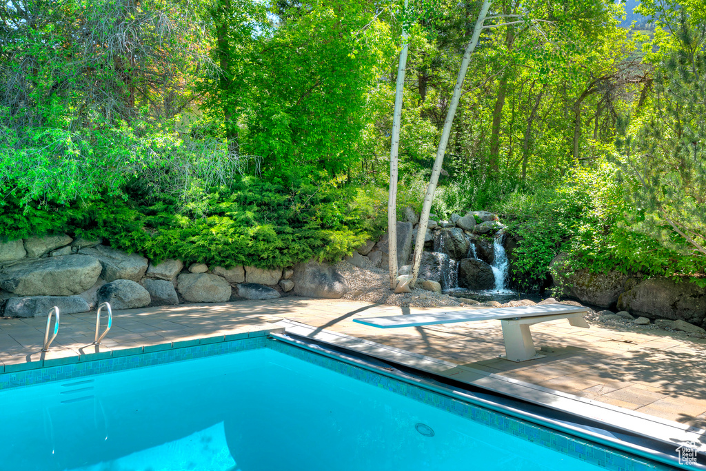 View of swimming pool