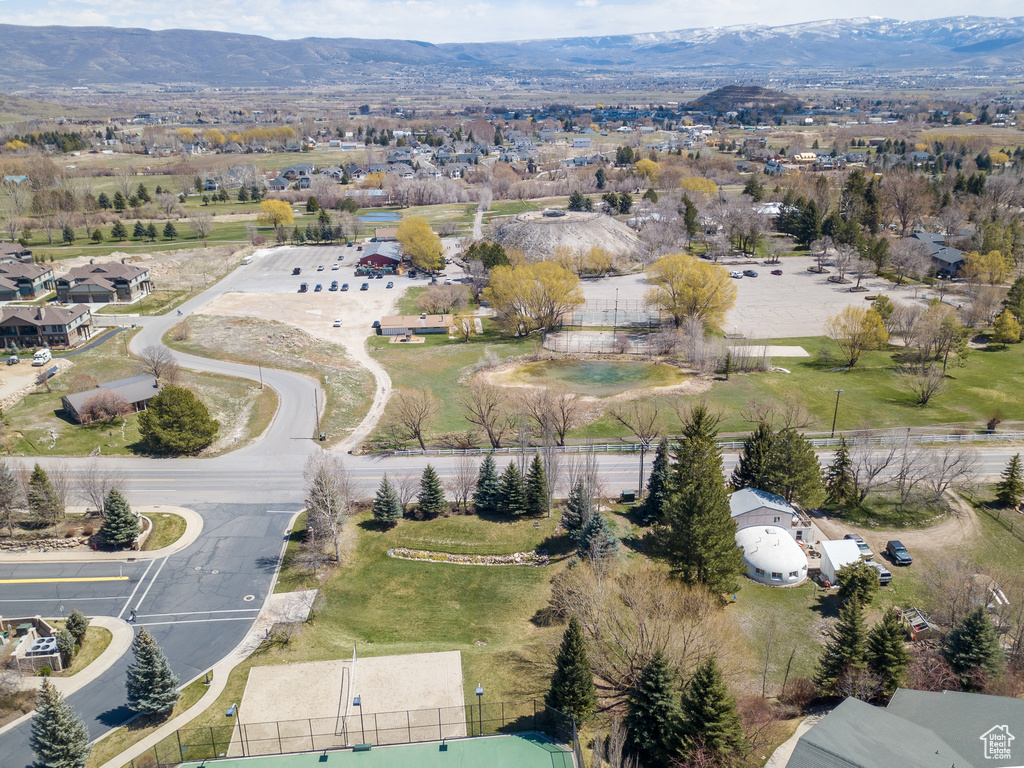 Aerial view of mountains
