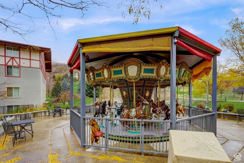 Surrounding community featuring a patio