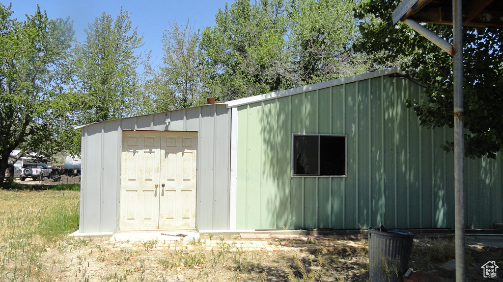 View of shed