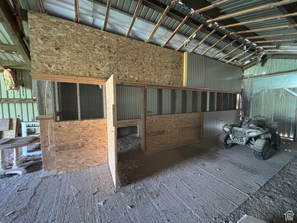 View of stable