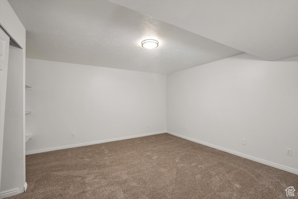 Bonus room with carpet and baseboards