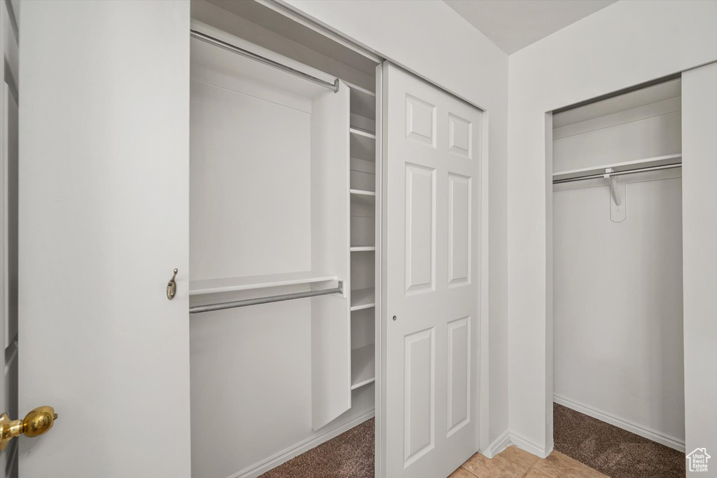View of closet