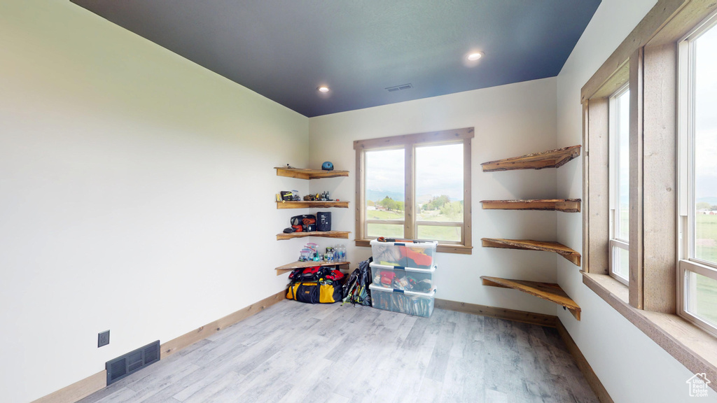 View of storage room