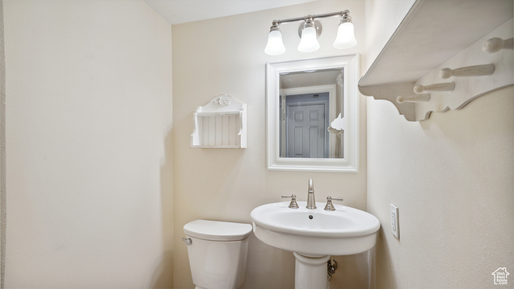 Bathroom featuring toilet