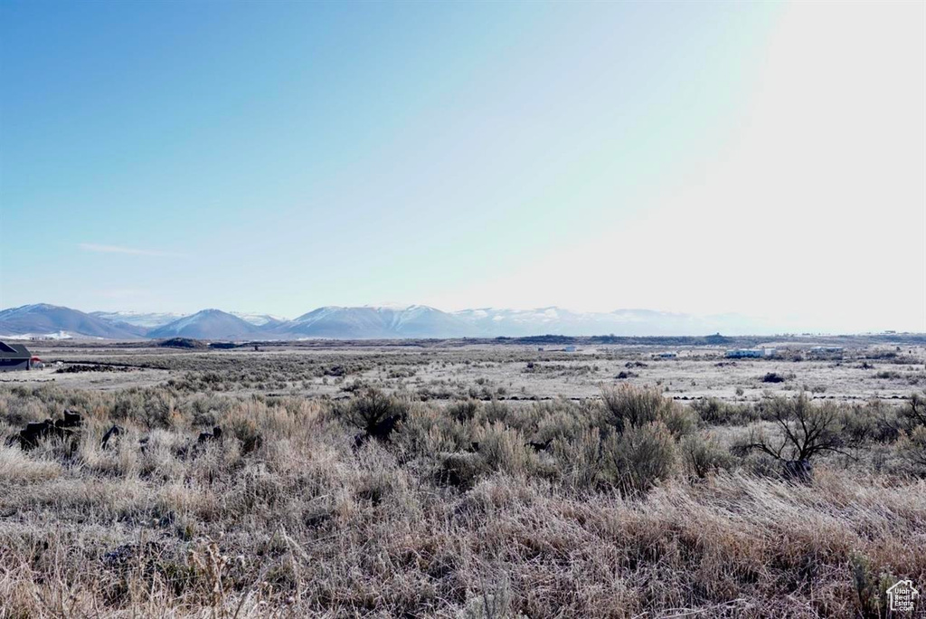 View of mountain backdrop