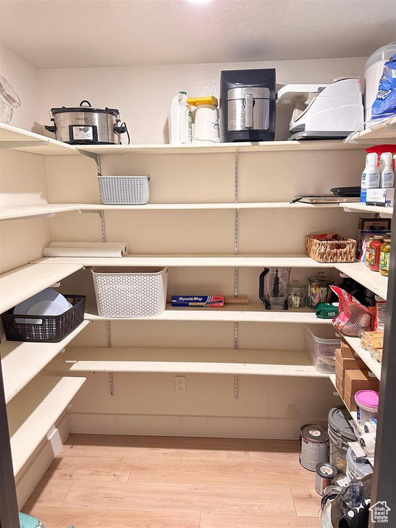 View of storage area