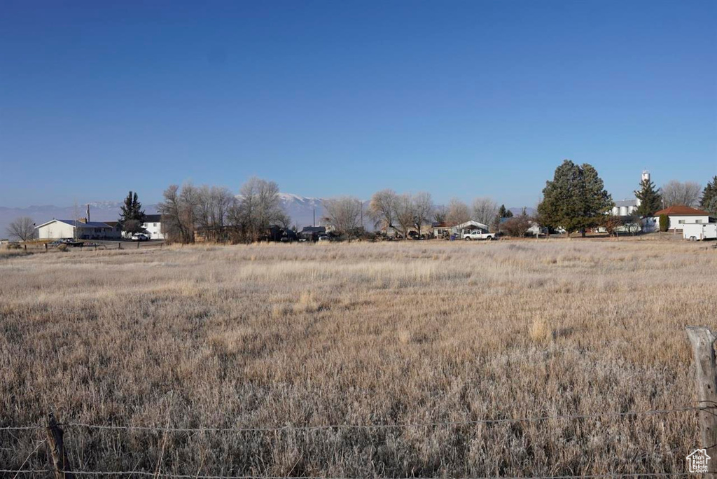 View of yard featuring a view of rural / pastoral area