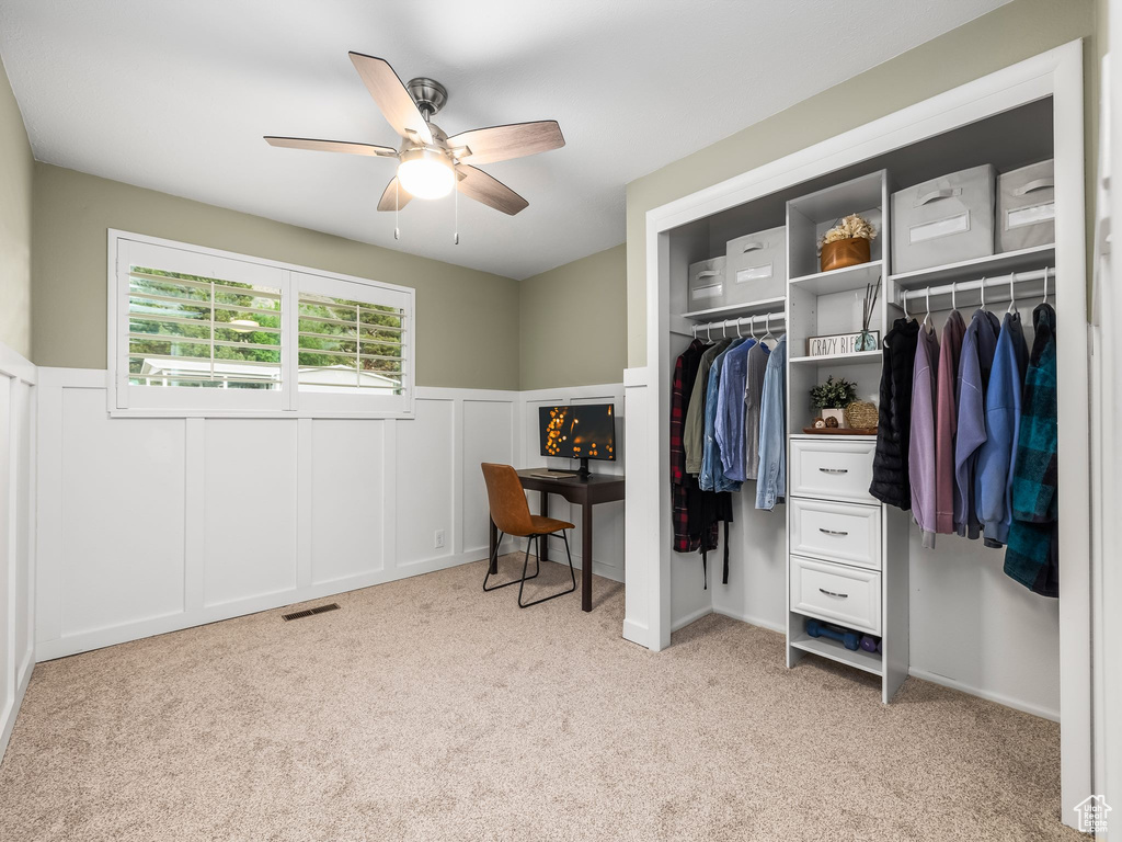 View of closet