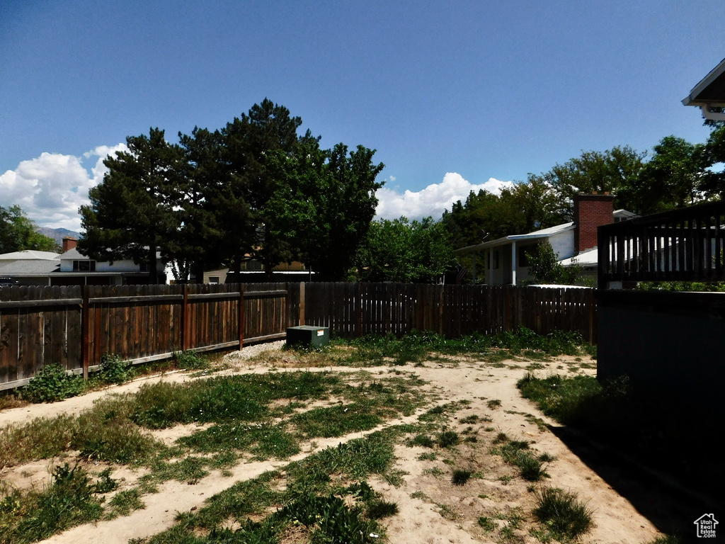 View of yard