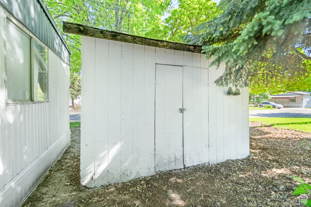 View of shed
