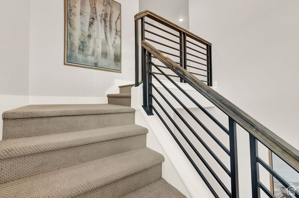View of staircase
