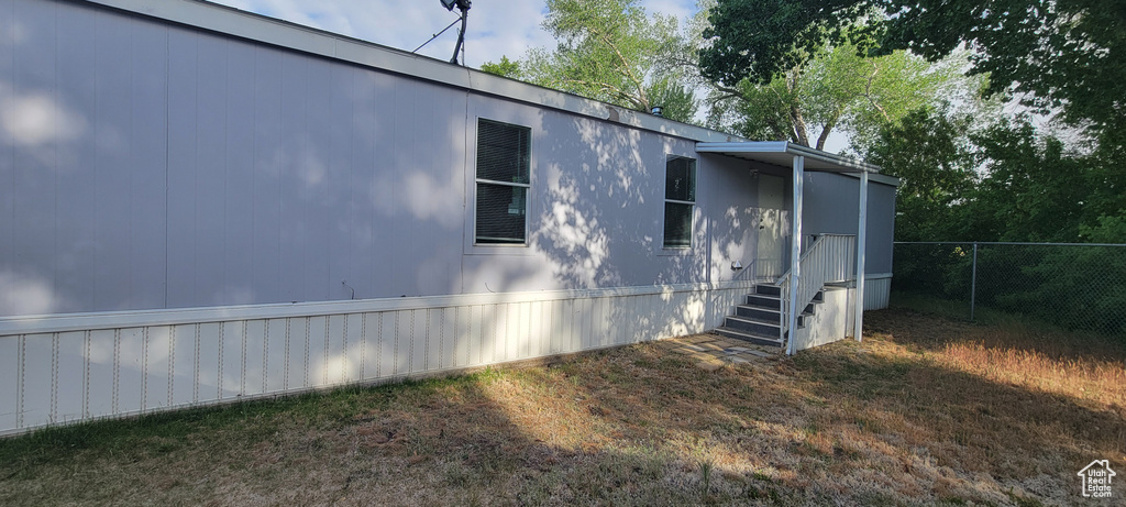 View of side of home