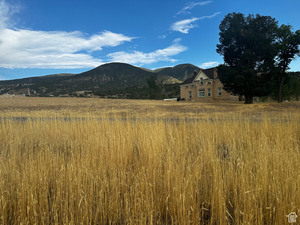View of mountain backdrop