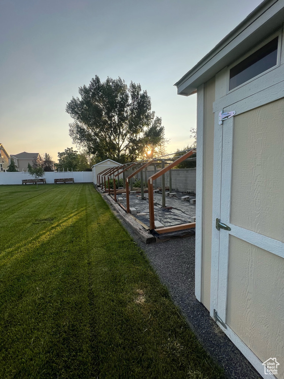 View of yard